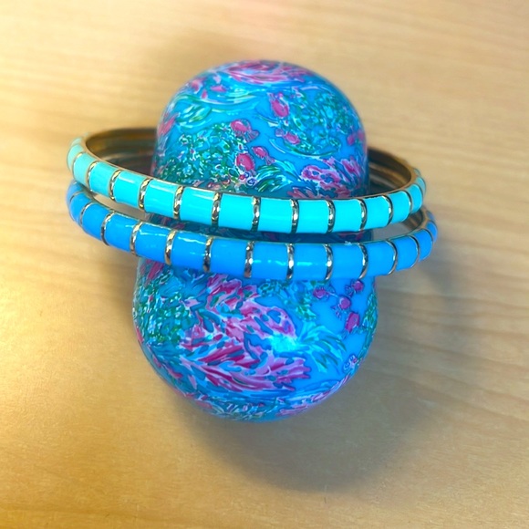 Turquoise Blue Green Enamel Cuff Bangle Bracelet *NEW* - Picture 7 of 8